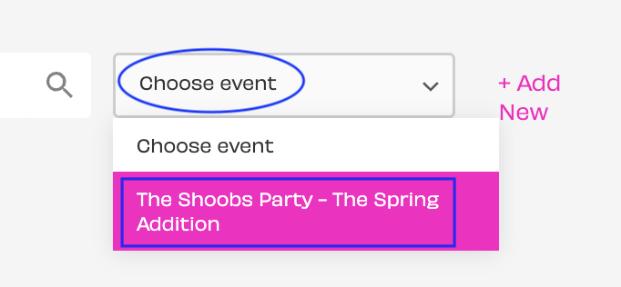 Affiliate Links - Choose Event.png